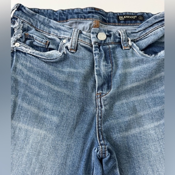 BLANKNYC Fringed Denim Jeans - Picture 5 of 11